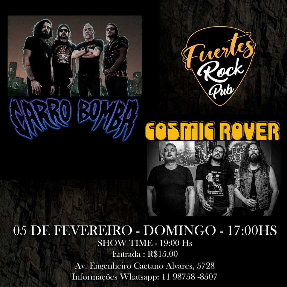 CARRO BOMBA | COSMIC ROVER (SÃO PAULO/SP)