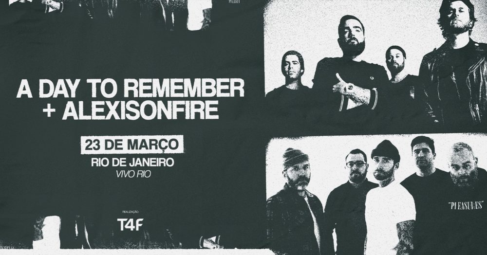 ALEXISONFIRE | A DAY TO REMEMBER (RIO DE JANEIRO/RJ)