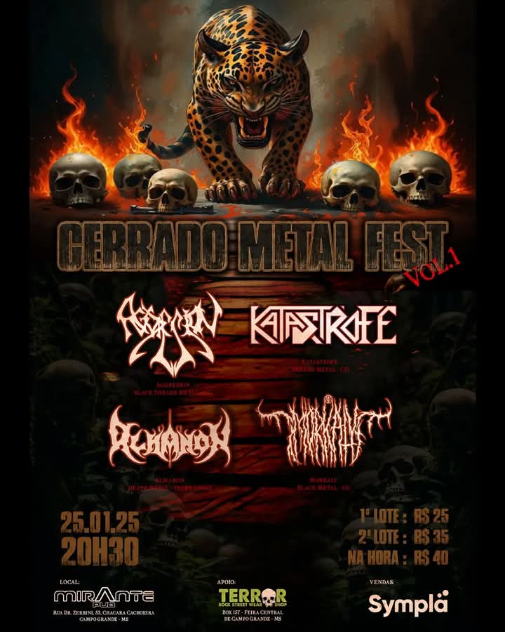 I CERRADO METAL FEST – CAMPO GRANDE (MS)