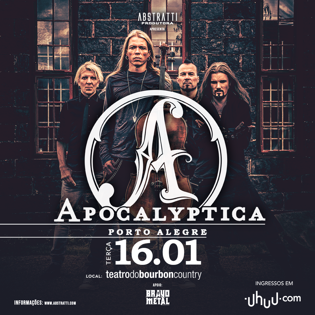 APOCALYPTICA – PORTO ALEGRE (RS)