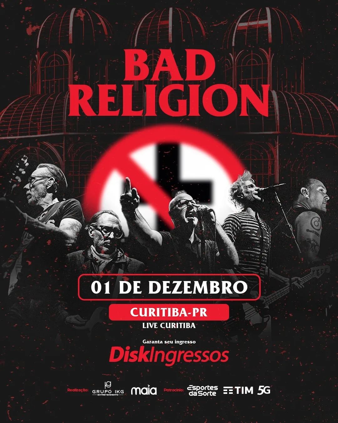 BAD RELIGION – CURITIBA (PR)