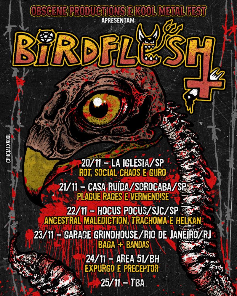BIRDFLESH | EXPURGO | PRECEPTOR – BELO HORIZONTE (MG)