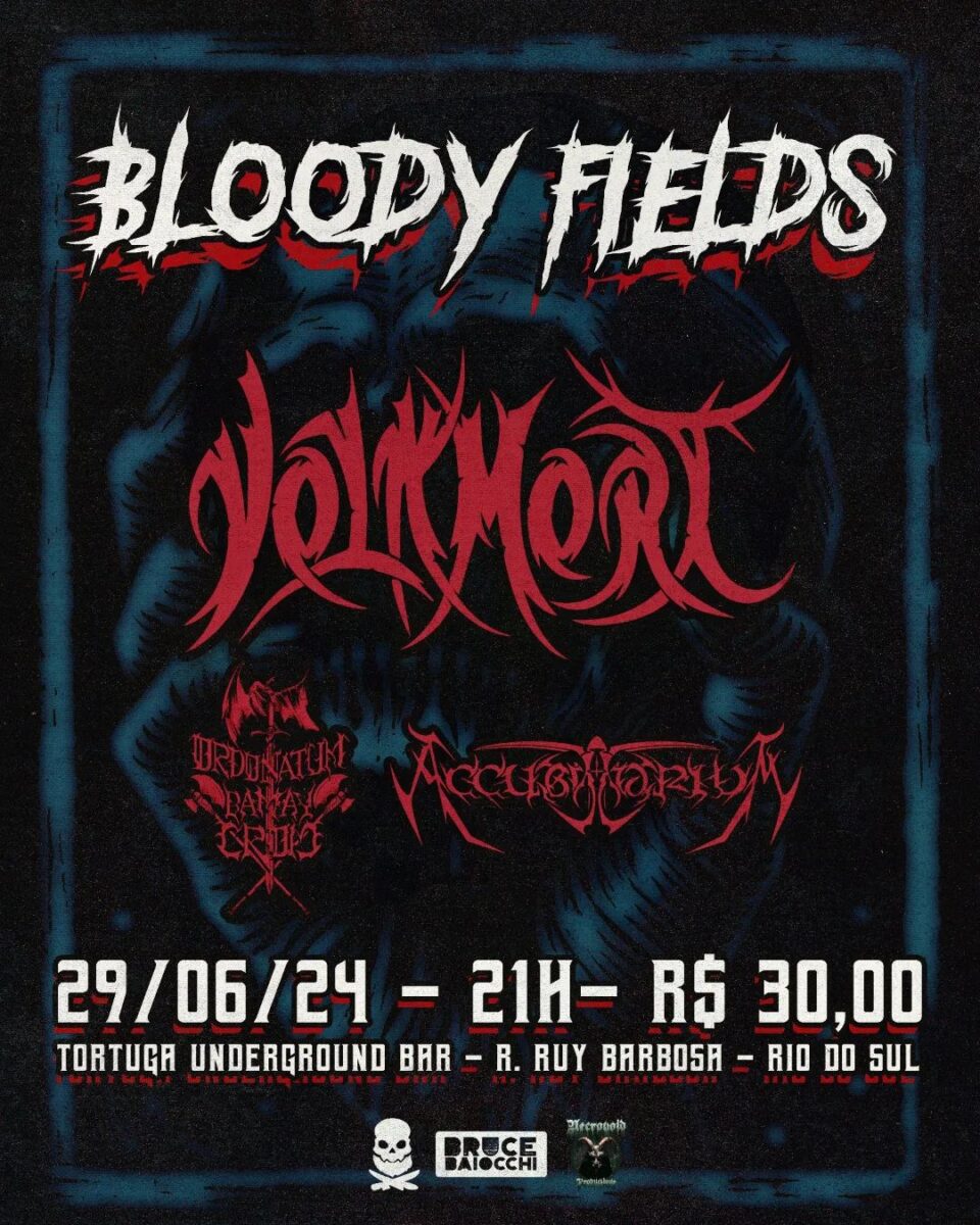 BLOODY FIELDS: VOLKMORT | ACCUBITORIUM | ORDO NATU BAMAY – BLUMENAU (SC)