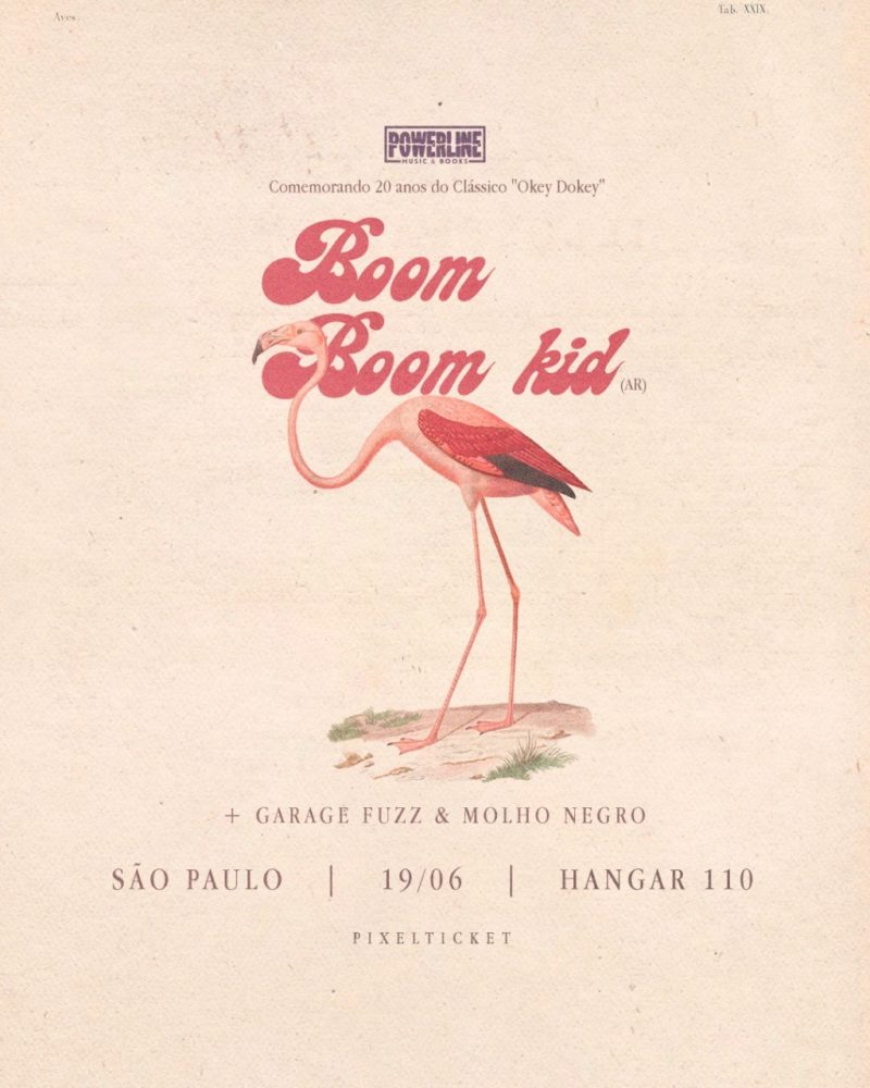 BOOM BOOM KID | GARAGE FUZZ | MOLHO NEGRO (SÃO PAULO/SP)