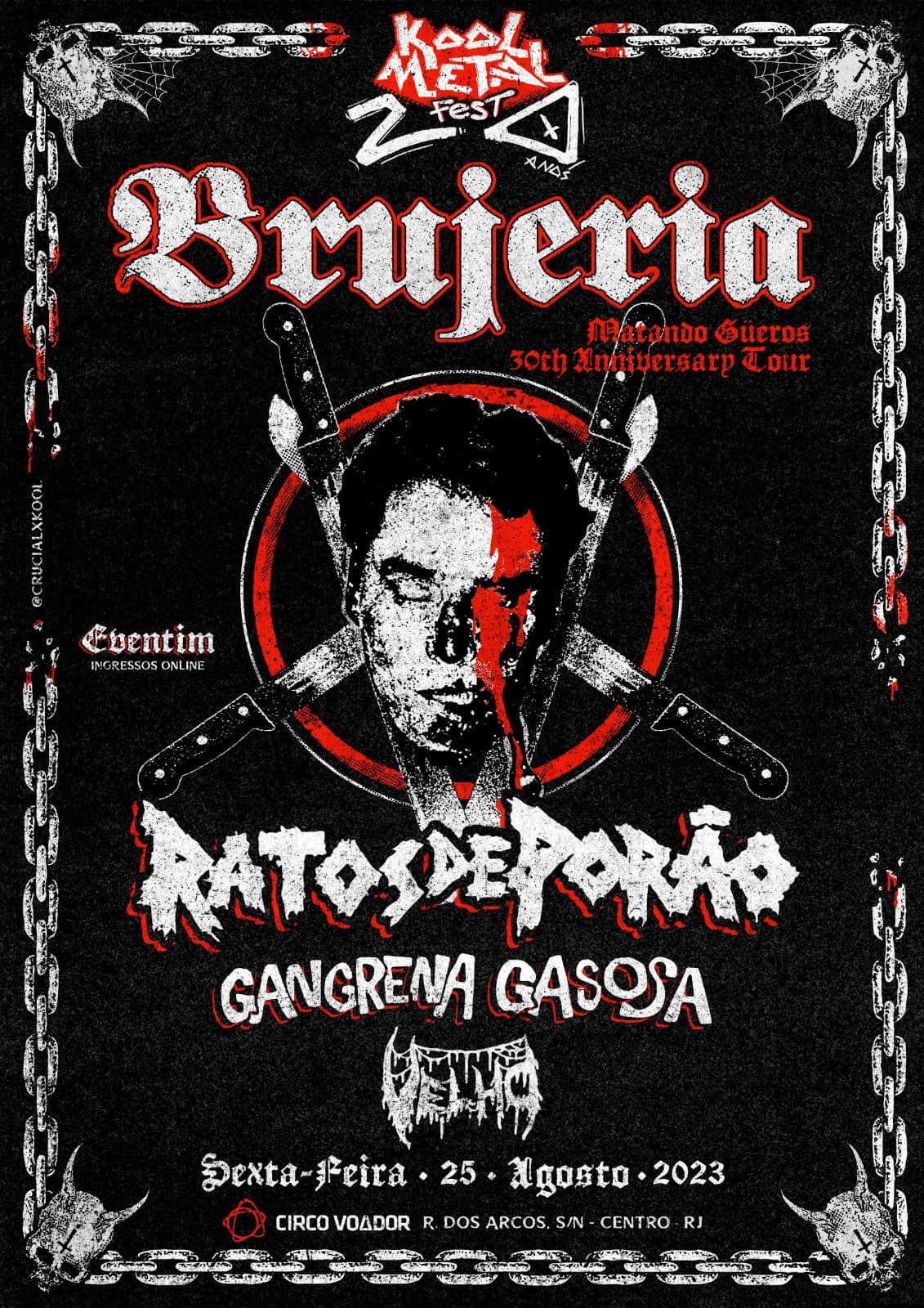 BRUJERIA – RIO DE JANEIRO (RJ)