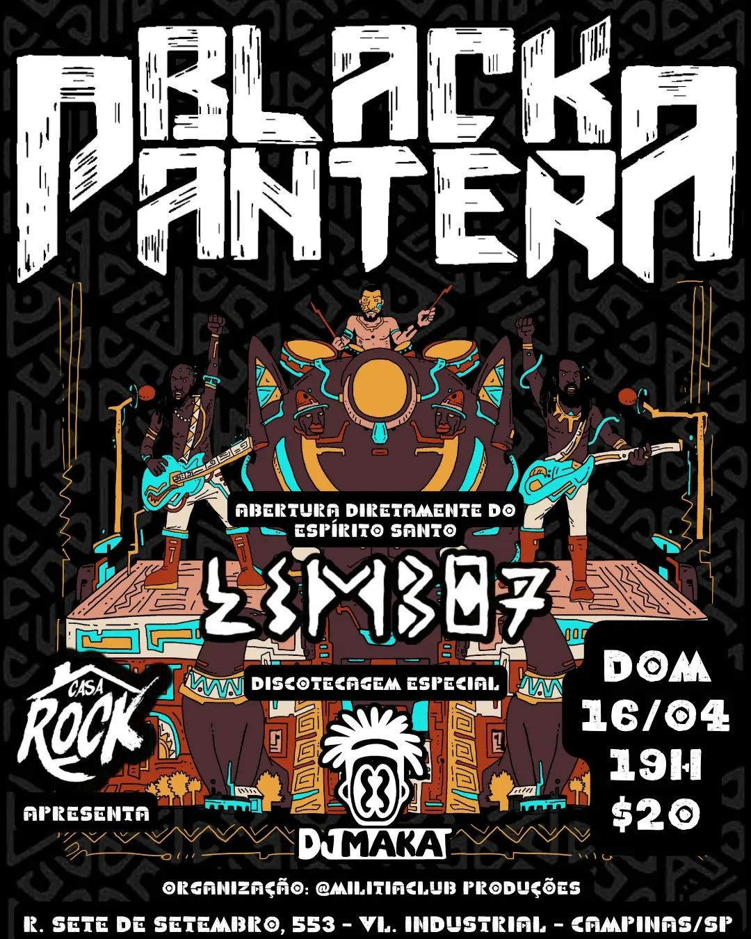 BLACK PANTERA | LIMBO7 (CAMPINAS/SP)