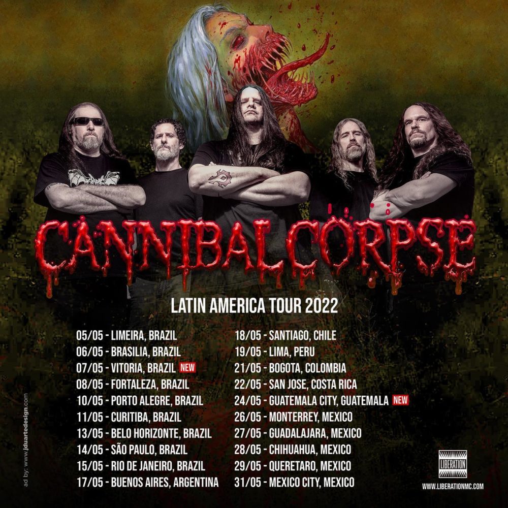 CANNIBAL CORPSE – ABERTURA: TEST (BELO HORIZONTE/MG)