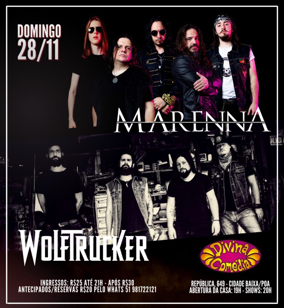 MARENNA E WOLFTRUCKER EM PORTO ALEGRE (RS)
