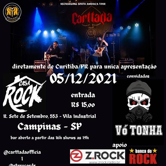 CARTTADA EM CAMPINAS, COM VÓ TONHA