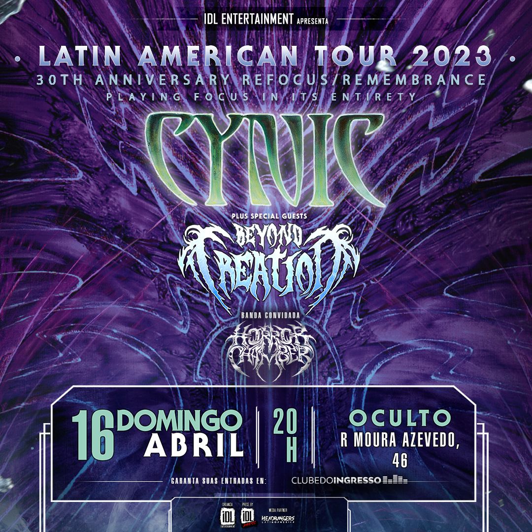 BEYOND CREATION | CYNIC (PORTO ALEGRE/RS)