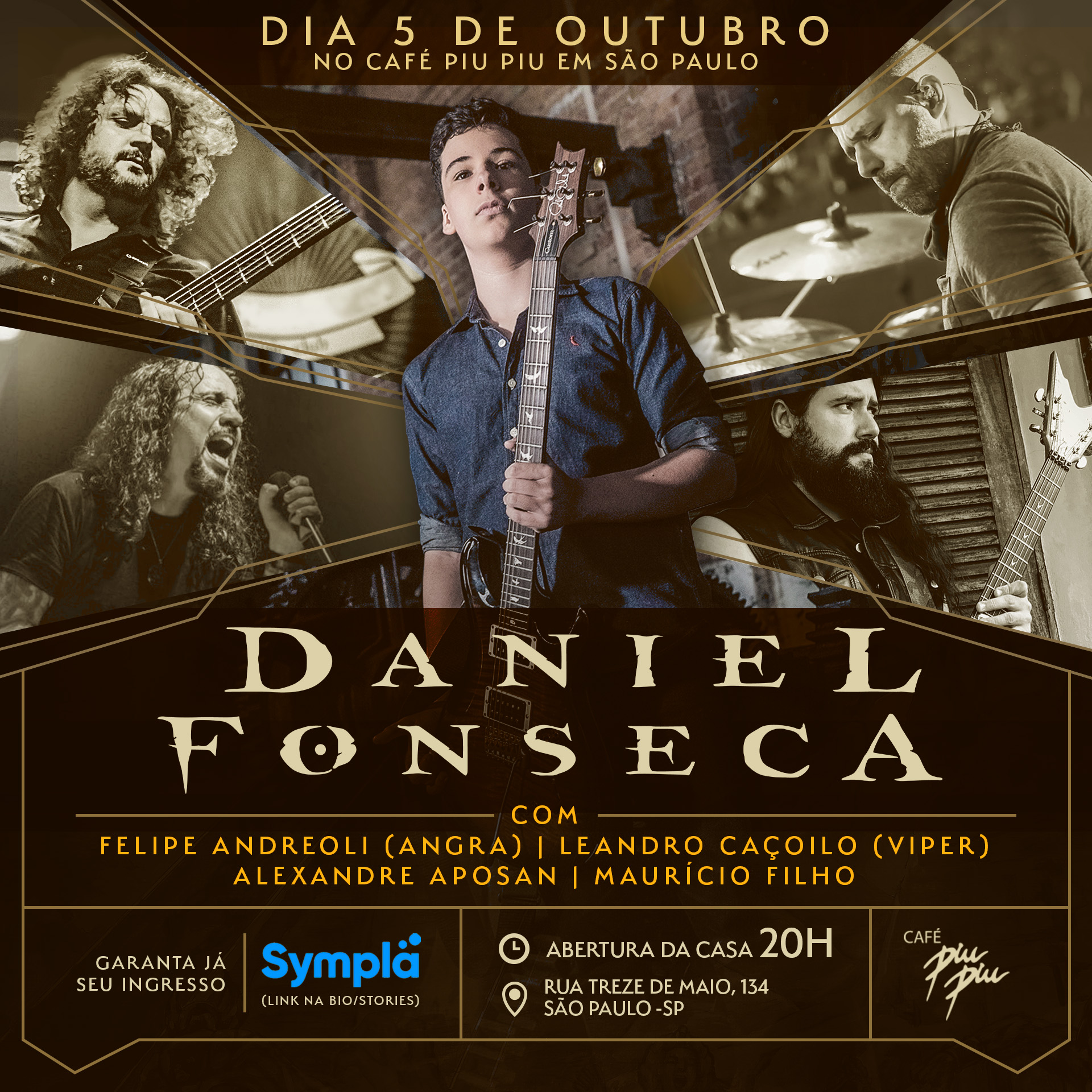 DANIEL FONSECA C/ FELIPE ANDREOLI, LEANDRO CAÇOILO, ALEXANDRE APOSAN e MAURÍCIO FILHO (SÃO PAULO/SP)