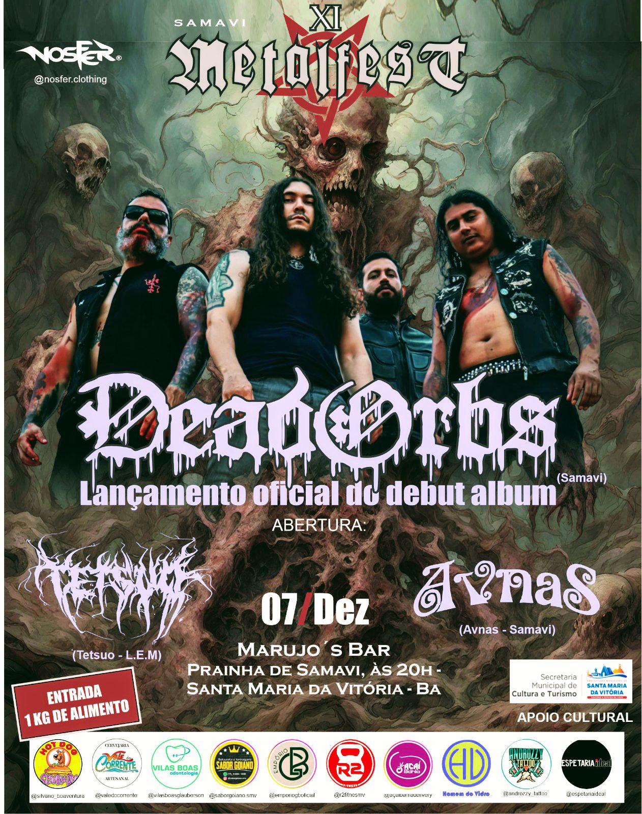 11° SAMAVI METALFEST – SANTA MARIA DA VITÓRIA (BA)
