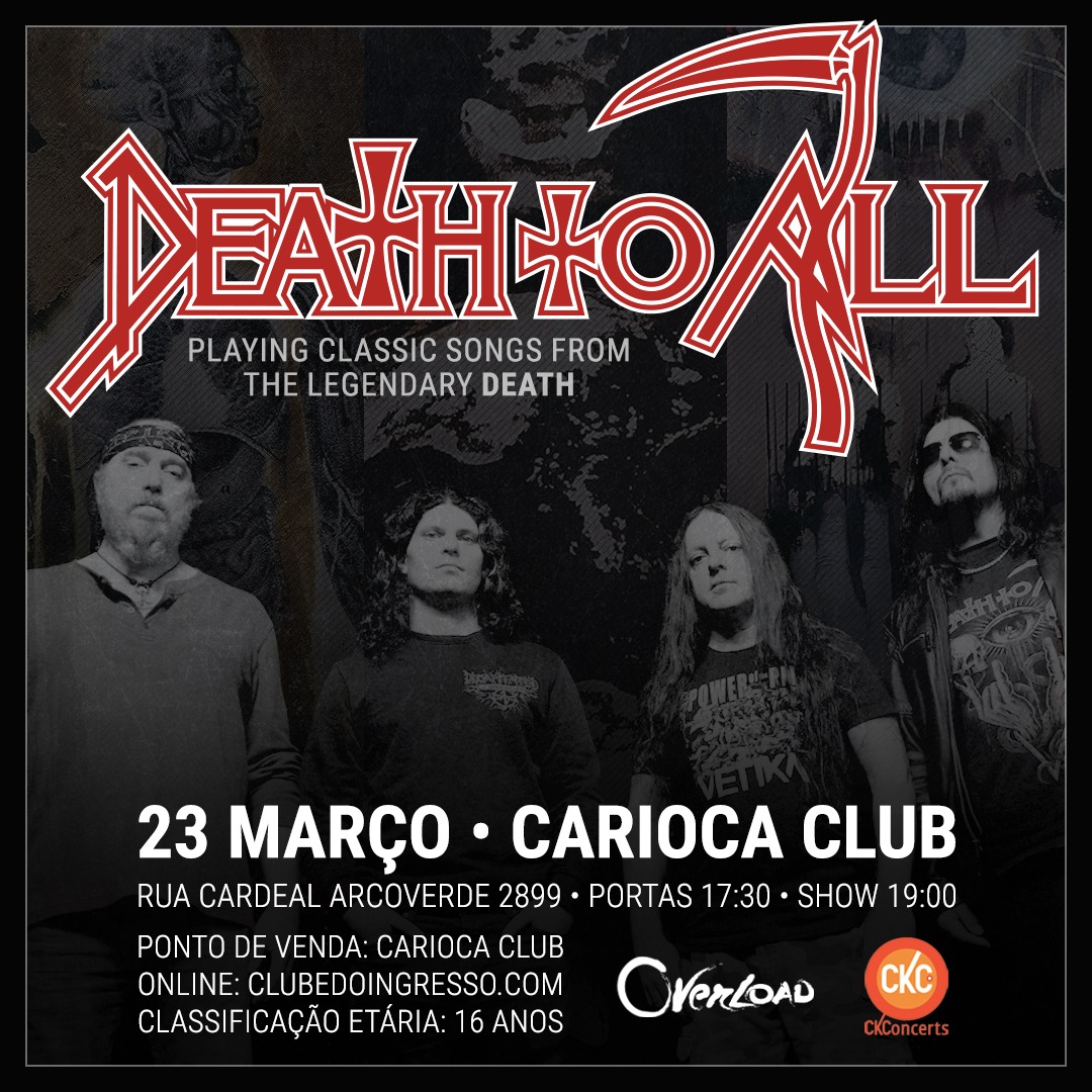 DEATH TO ALL – SÃO PAULO (SP)