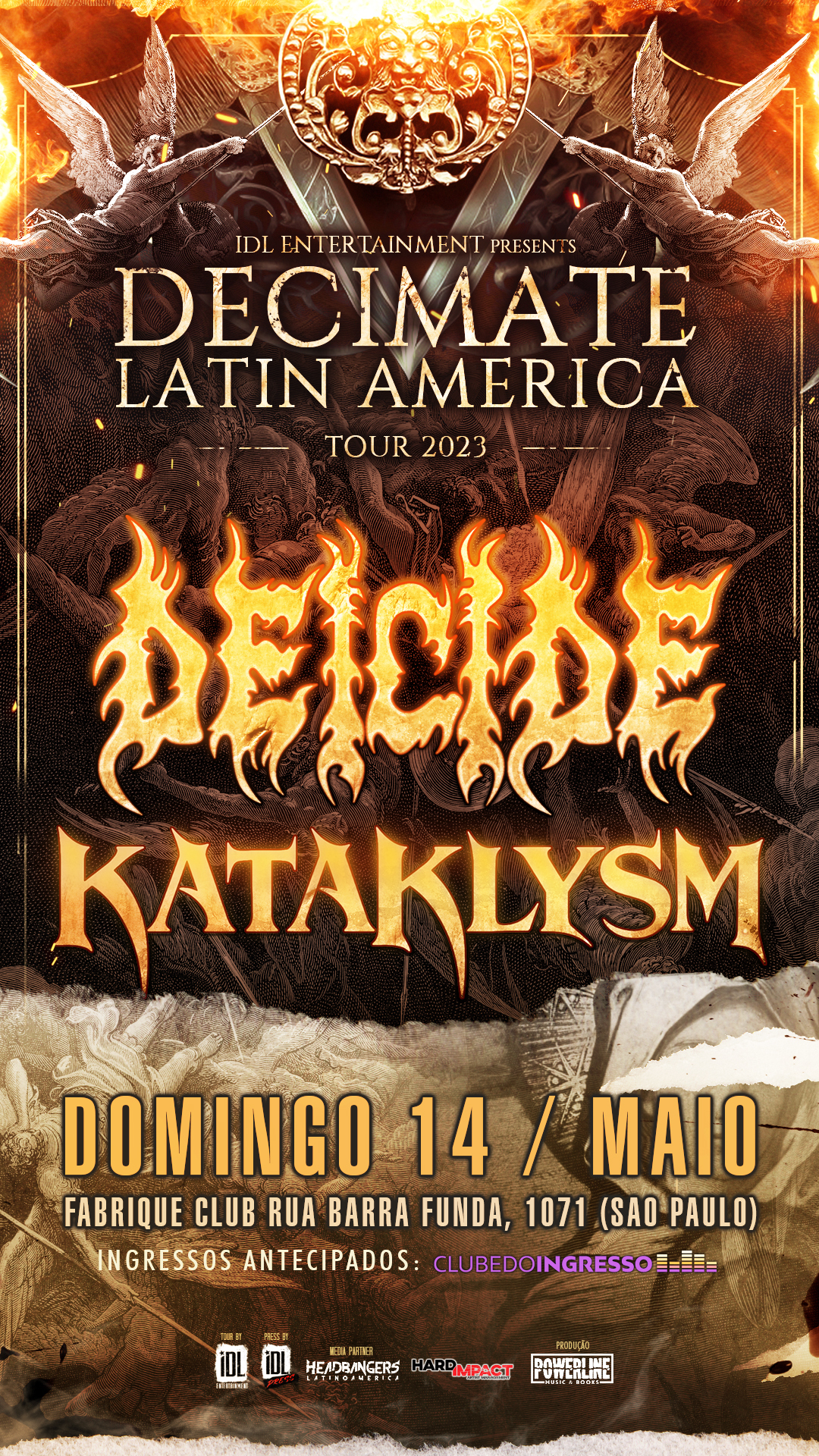 DEICIDE | KATAKLYSM (SÃO PAULO/SP)