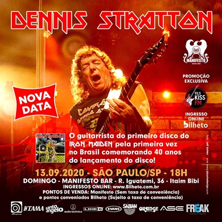 DENNIS STRATTON em São Paulo/SP