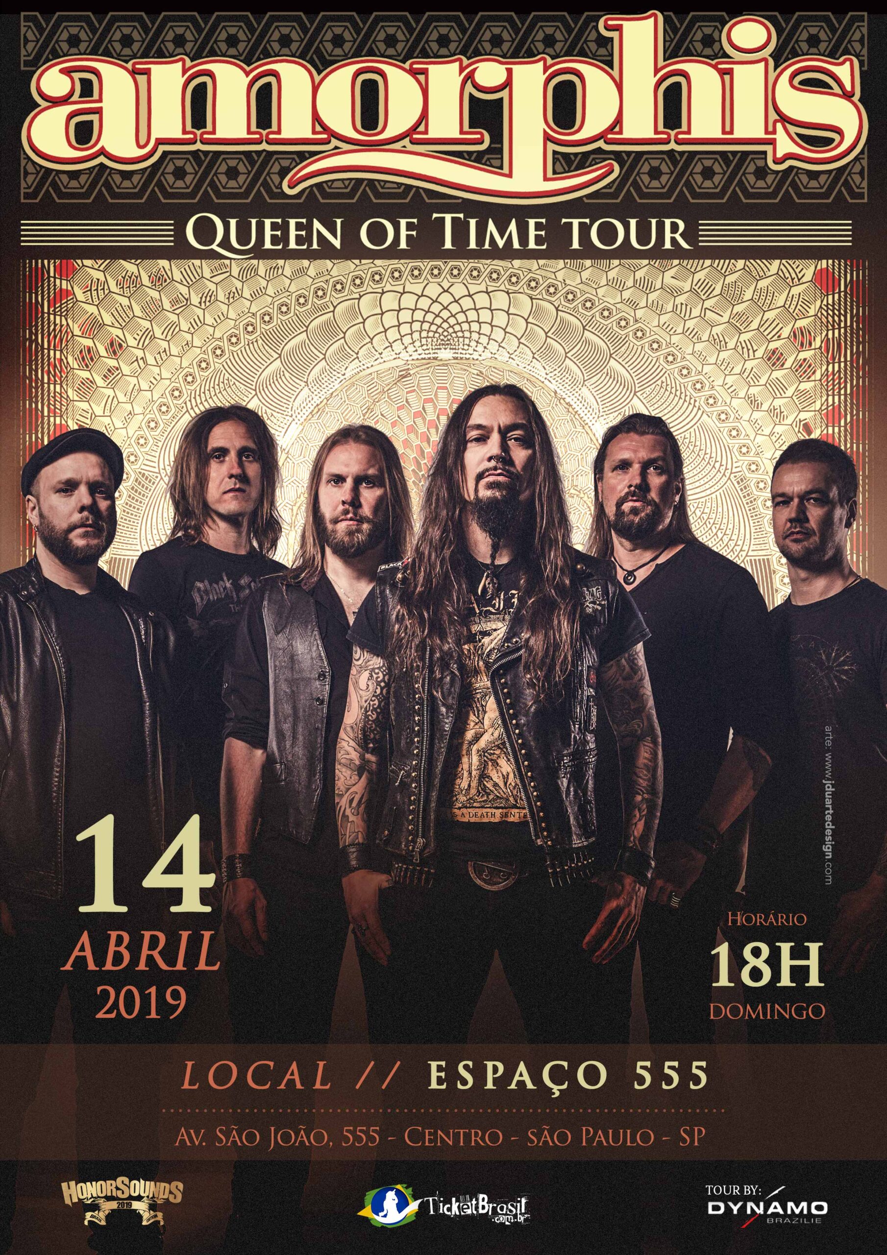 AMORPHIS em São Paulo/SP