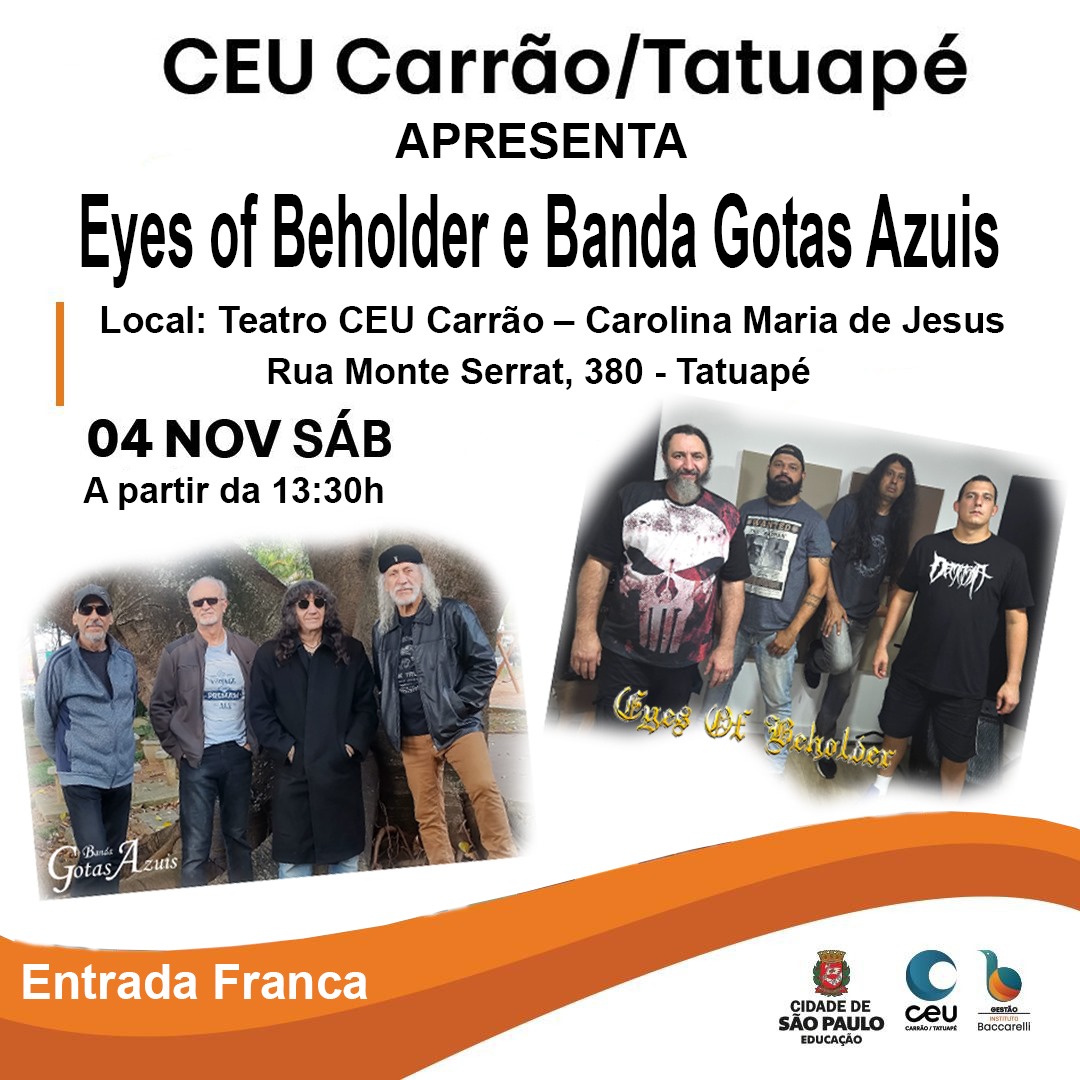 EYES OF BEHOLDER | GOTAS AZUIS – SÃO PAULO (SP)