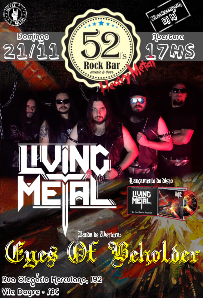 EYES OF BEHOLDER e LIVING METAL