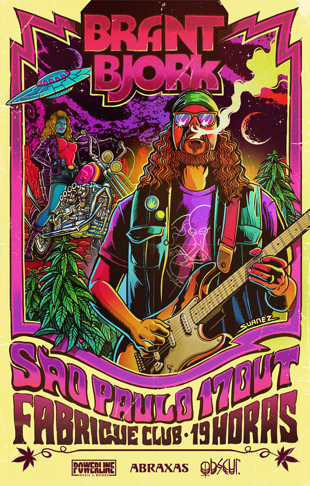 Brant Bjork estreia no Brasil com show único em São Paulo