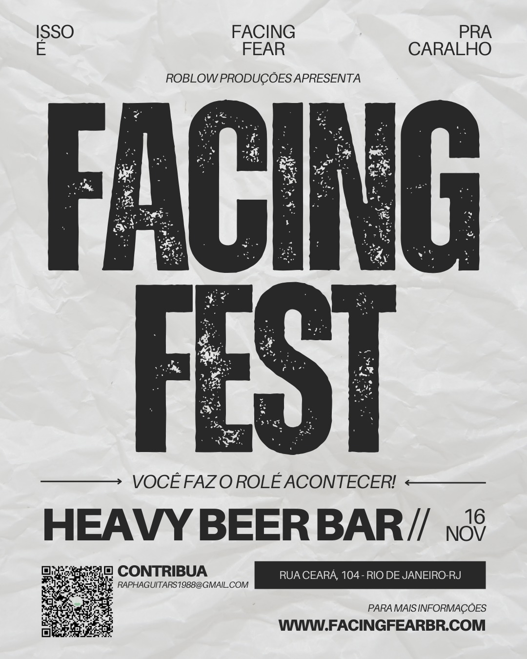 FACING FEST – RIO DE JANEIRO (RJ)