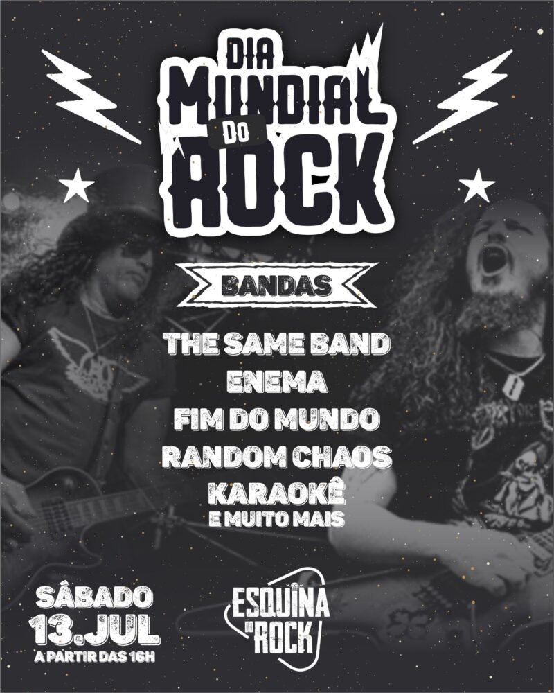 DIA MUNDIAL DO ROCK – PARANOÁ (DF)