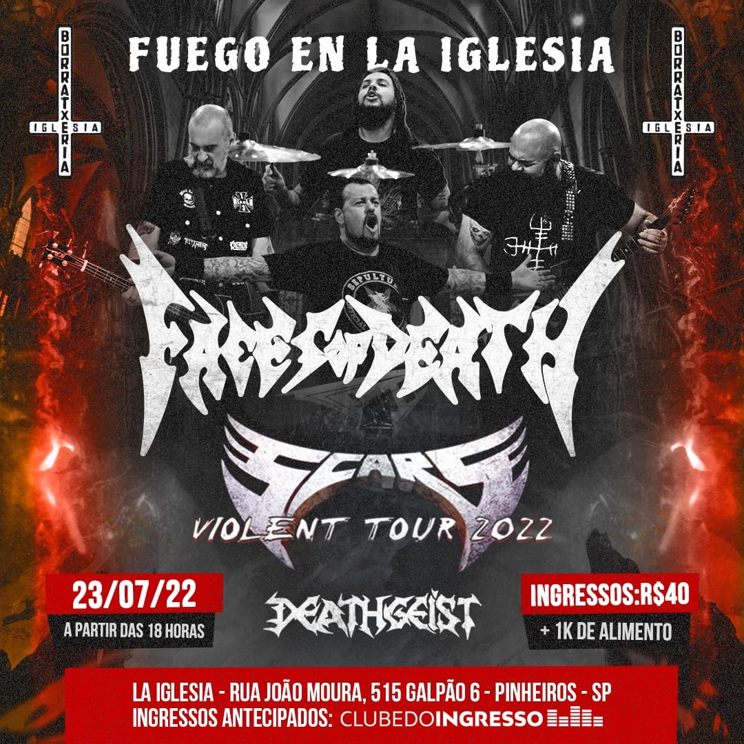 FACES OF DEATH | SCARS | DEATHGEIST (SÃO PAULO/SP)