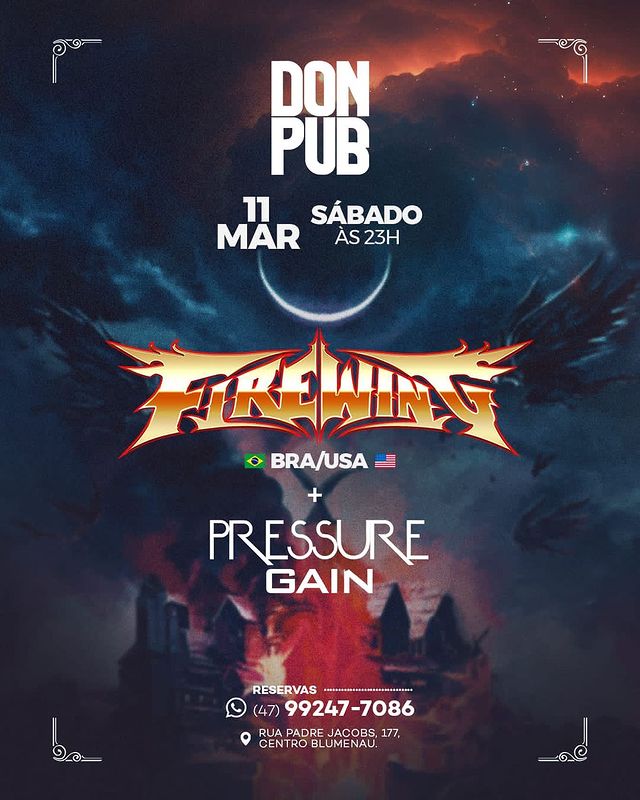 FIREWING | PRESSURE GAIN (BLUMENAU/SC)