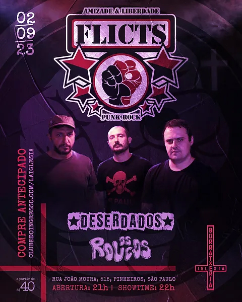 FLICTS | DESERDADOS | OS ROUCOS – SÃO PAULO (SP)