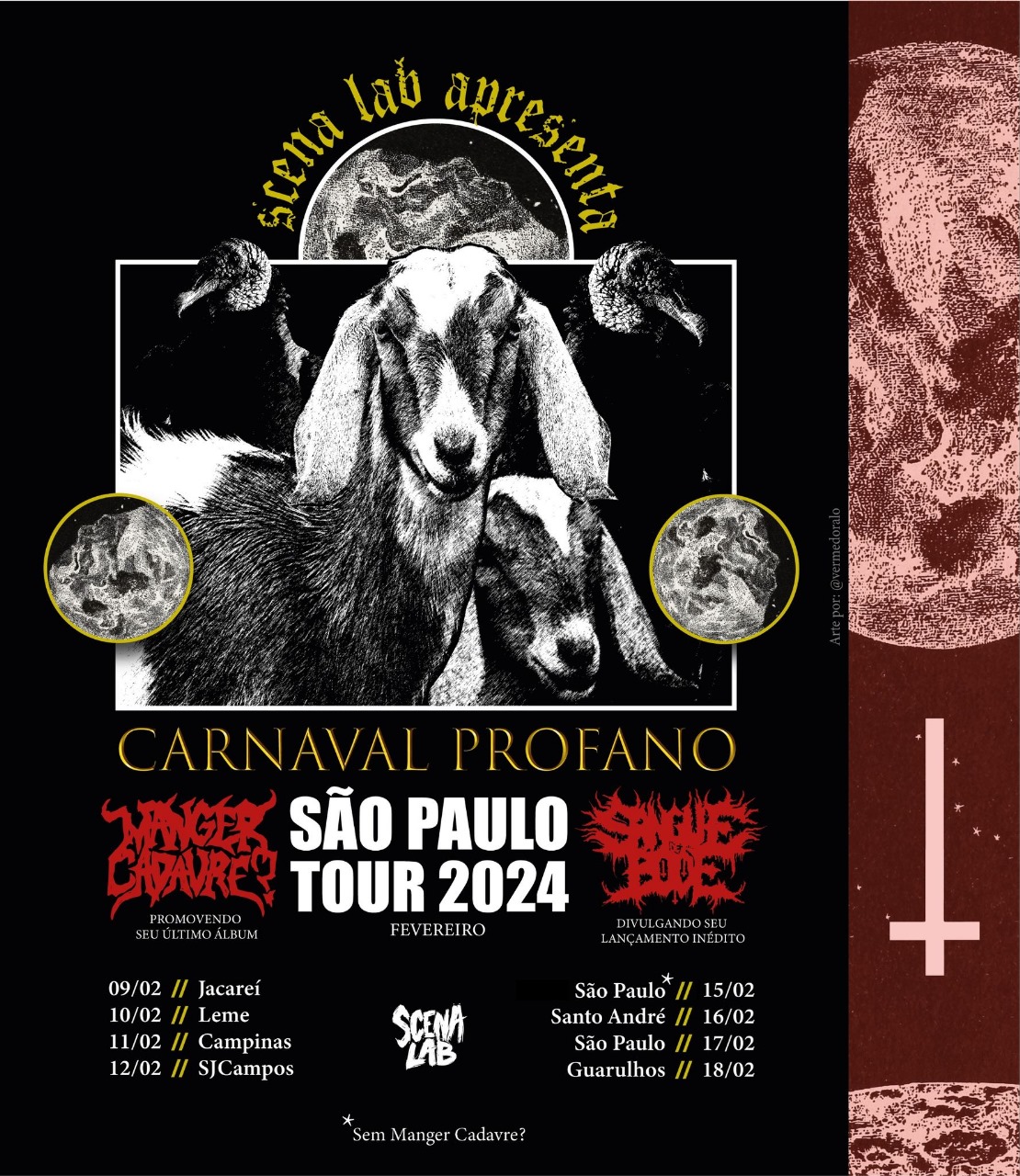 CARNAVAL PROFANO: MANGER CADAVRE? | SANGUE DE BODE – SANTO ANDRÉ (SP)