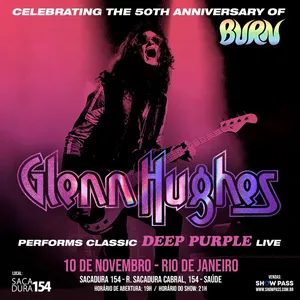 GLENN HUGHES – RIO DE JANEIRO (RJ)