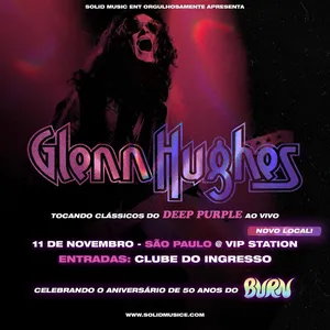 GLENN HUGHES – SÃO PAULO (SP)