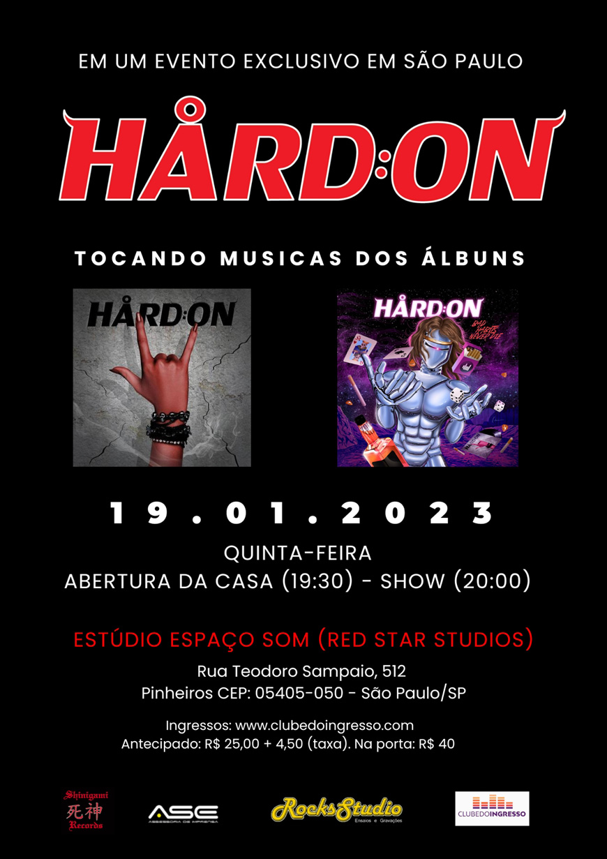 HÅRD:ON (SÃO PAULO/SP)