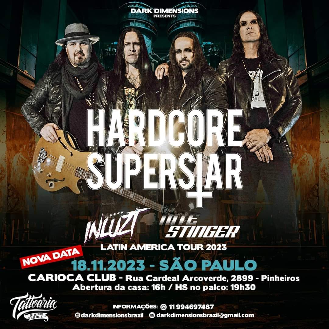 HARDCORE SUPERSTAR – SÃO PAULO (SP)