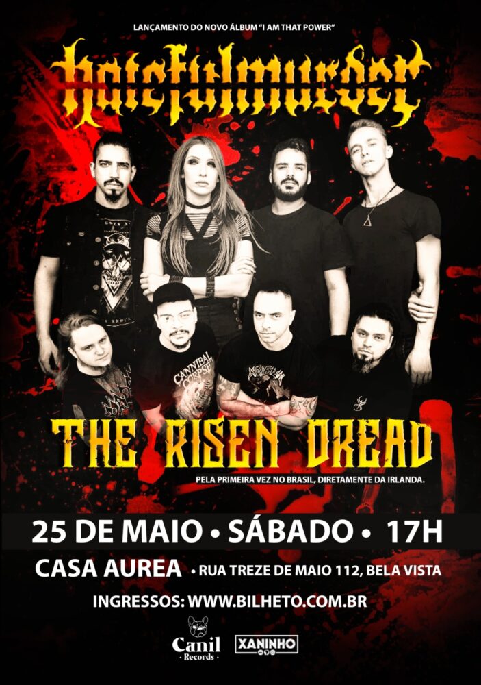 THE RISEN DREAD | HATEFULMURDER – SÃO PAULO (SP)