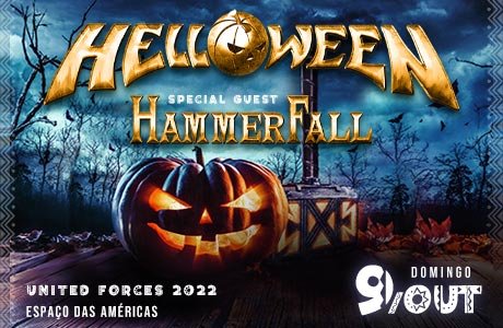 HELLOWEEN / HAMMERFALL (SÃO PAULO)
