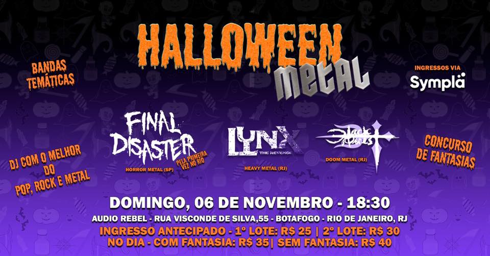 FINAL DISASTER | LYNX THE REVENGE | BLACK PRIEST (RIO DE JANEIRO/RJ)