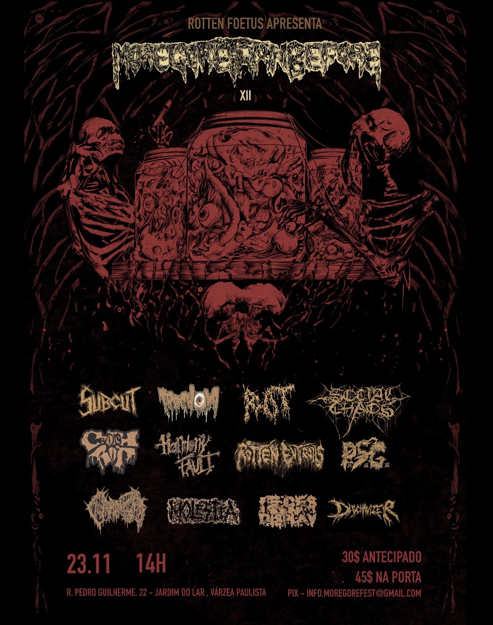 MORE GORE THAN BEFORE XII – VÁRZEA PAULISTA (SP)