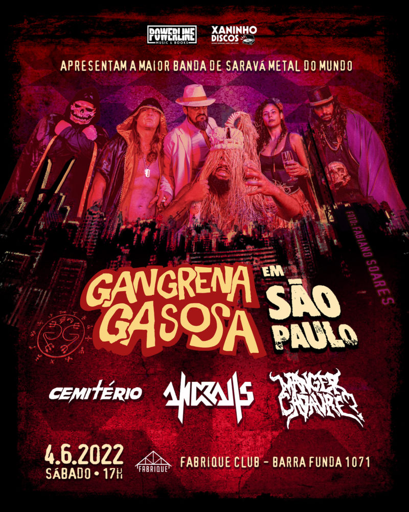 GANGRENA GASOSA | CEMITÉRIO / ANDRALLS / MANGER CADAVRE? (SÃO PAULO/SP)