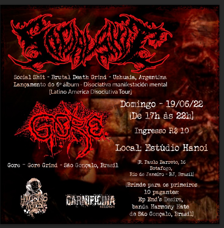 SOCIAL SHIT (ARG) + GORE (BR)