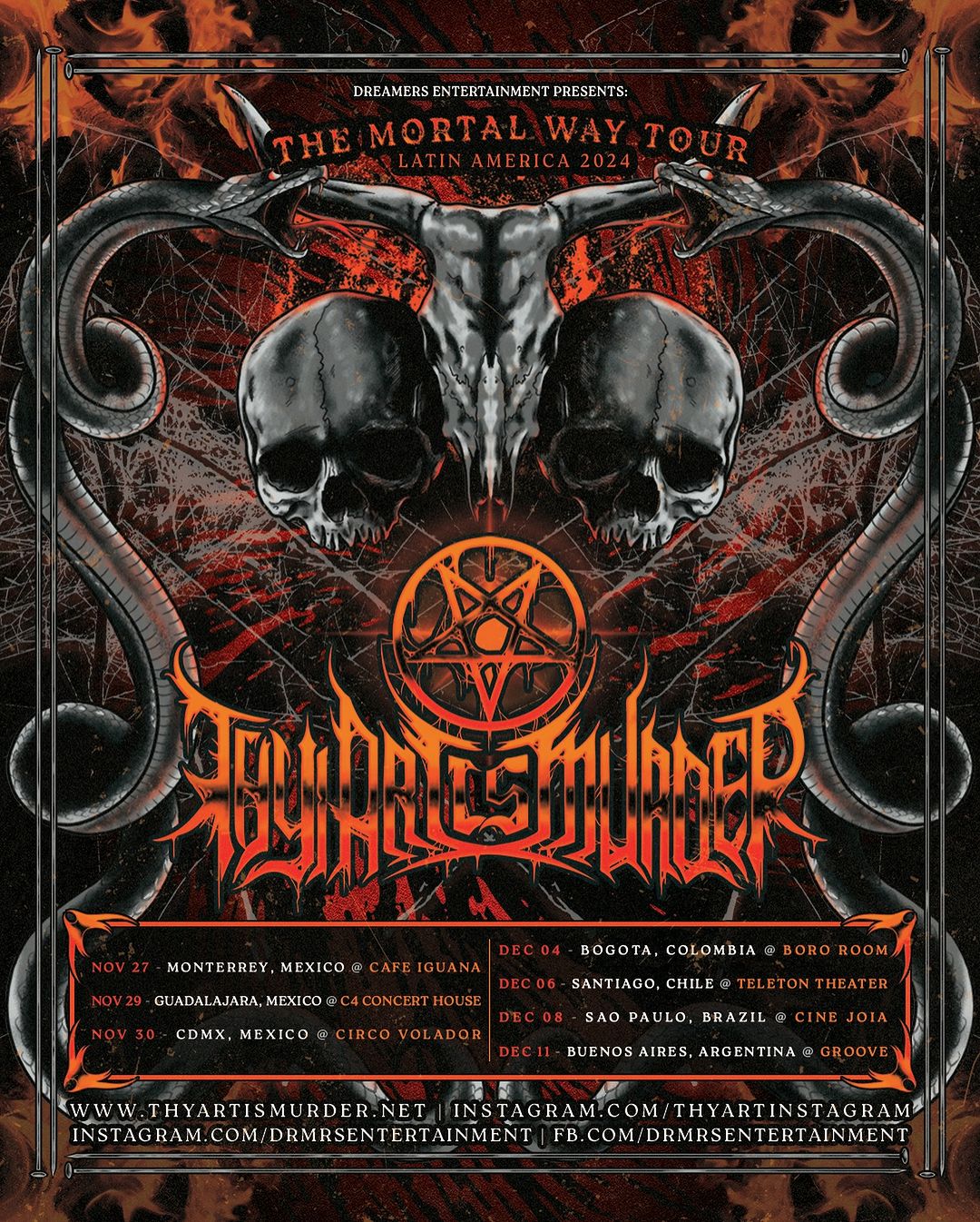 THY ART IS MURDER – SÃO PAULO (SP)
