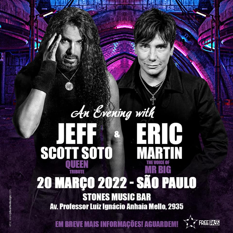 AN EVENING WITH JEFF SCOTT SOTO & ERIC MARTIN