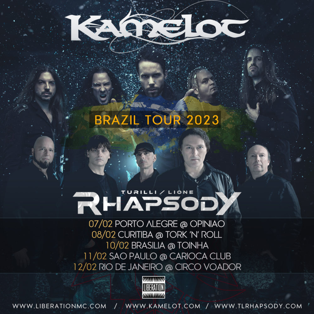 KAMELOT e TURILLI/LIONE RHAPSODY