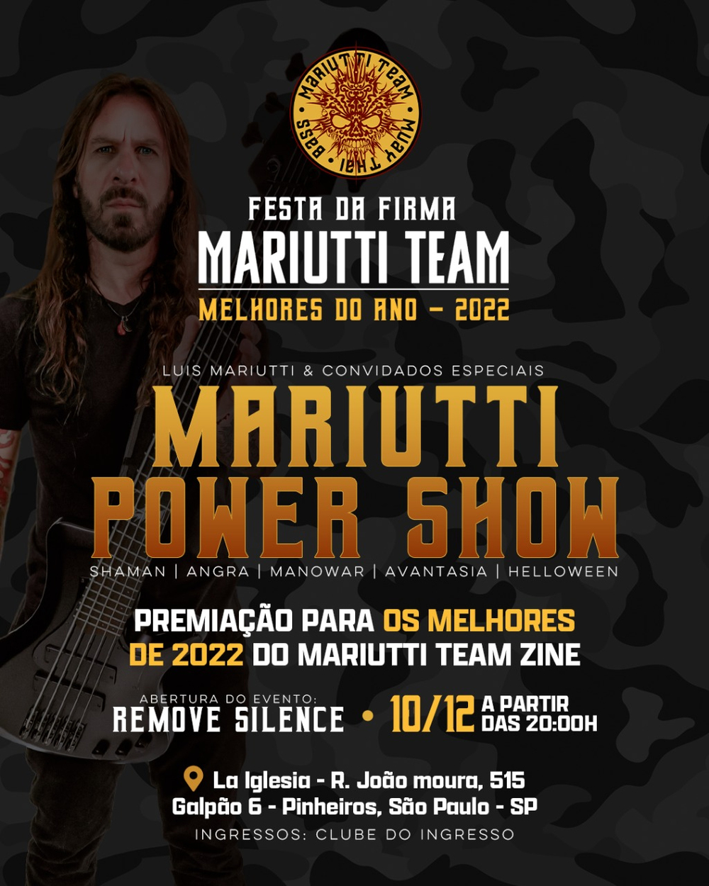 LUIS MARIUTTI | REMOVE SILENCE (SÃO PAULO/SP)