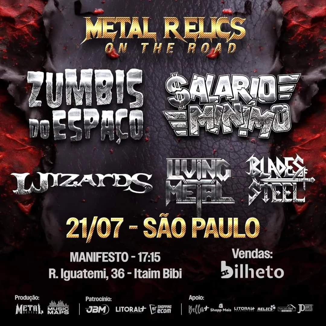 METAL RELICS ON THE ROAD – SÃO PAULO (SP)