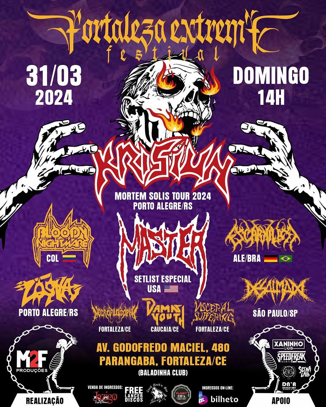 MASTER | KRISIUN – FORTALEZA (CE)