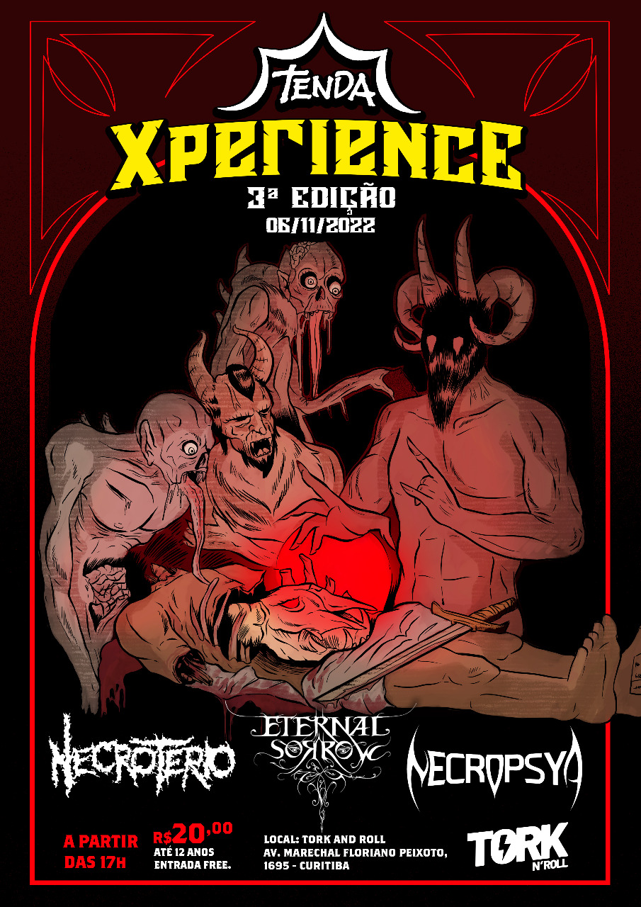 NECROPSYA | ETERNAL SORROW | NECROTERIO (CURITIBA/PR)