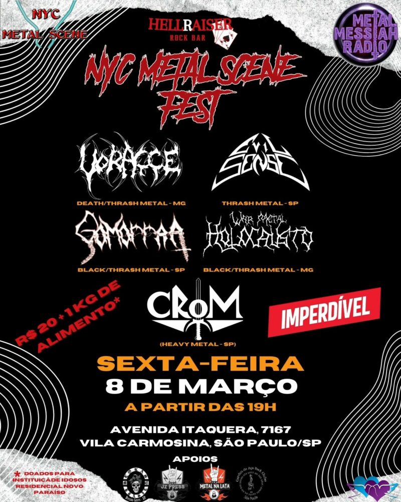 NYC METAL SCENE FEST – SÃO PAULO (SP)