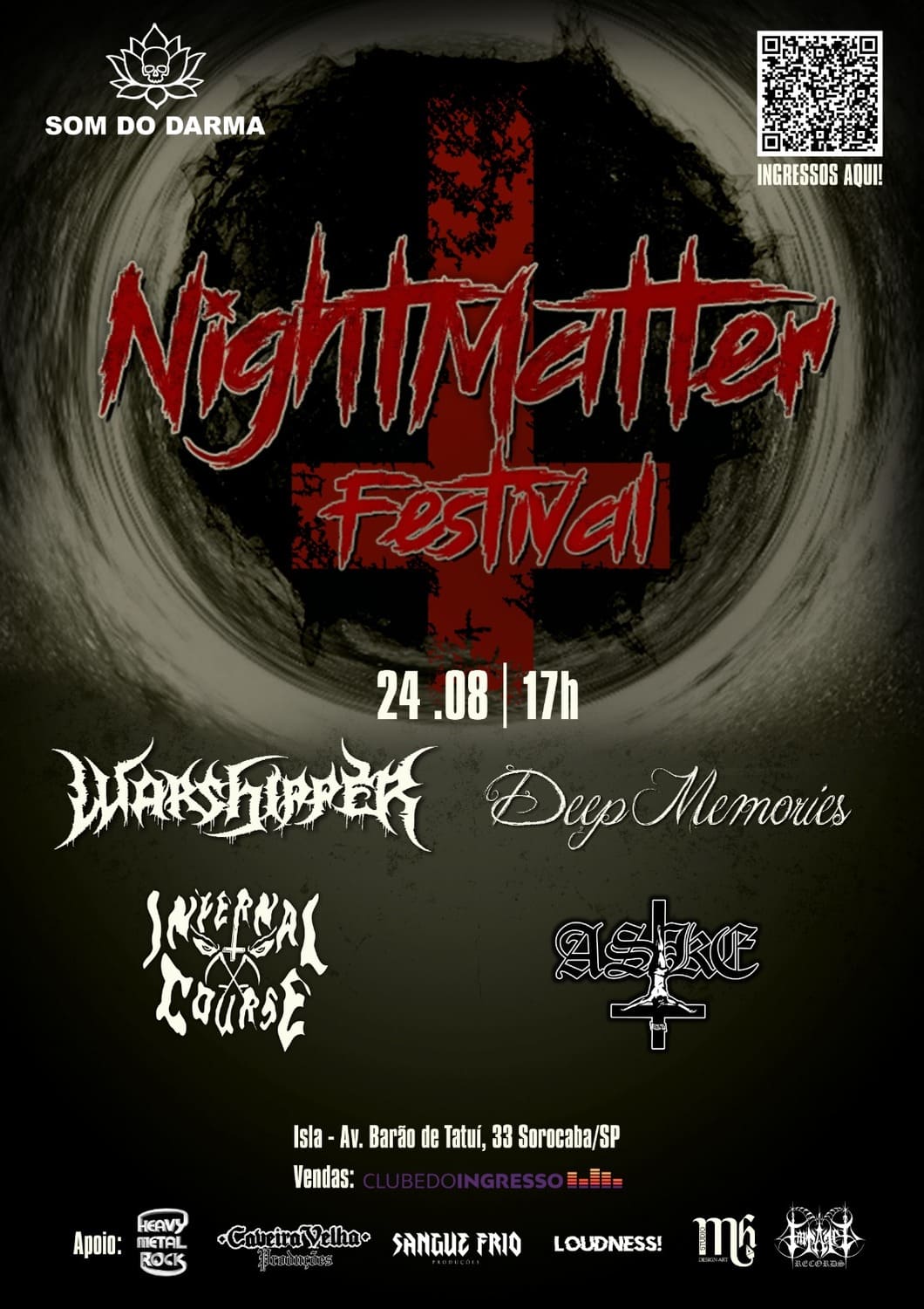 NIGHTMATTER FESTIVAL – SOROCABA (SP)