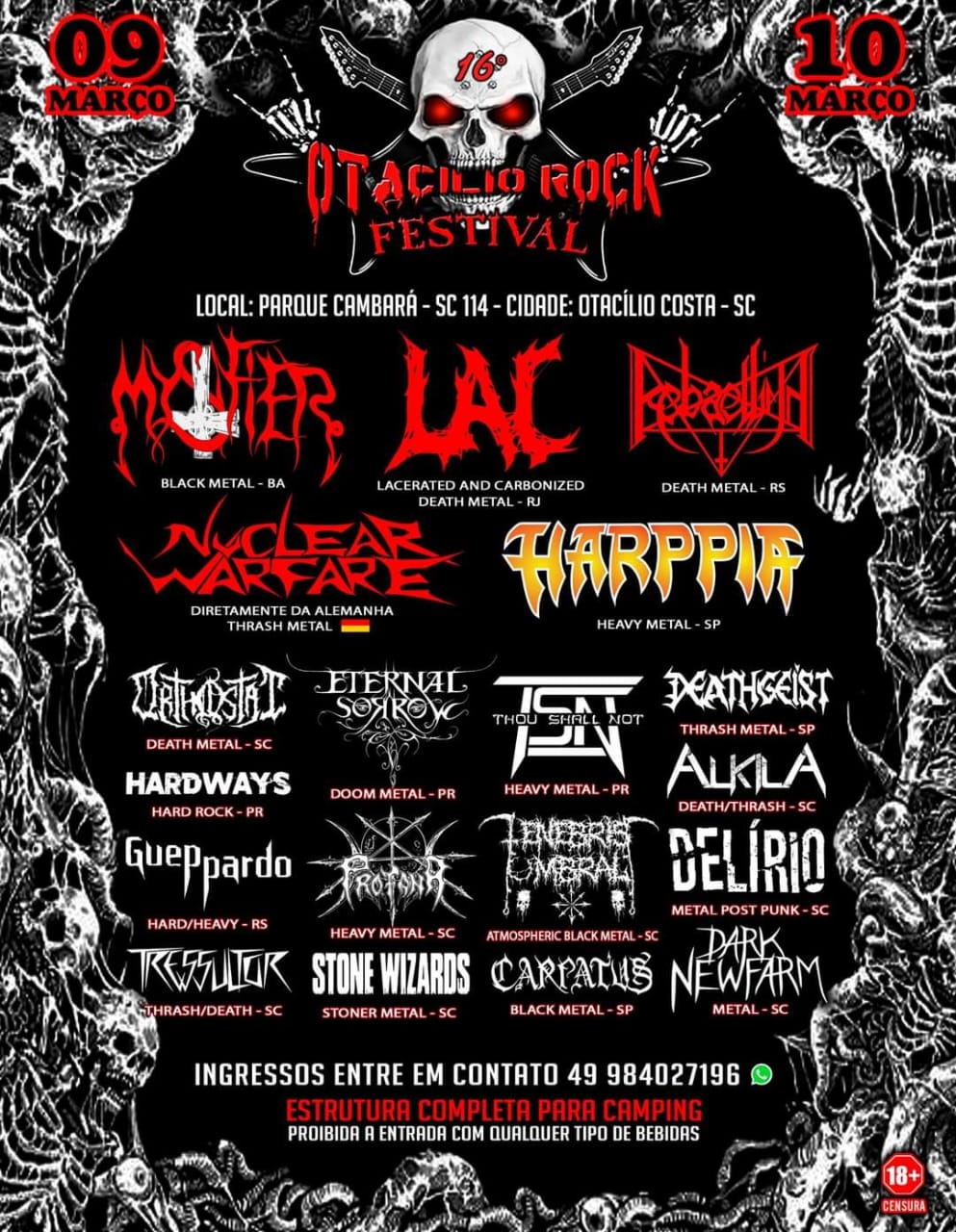OTACÍLIO ROCK FEST – OTACÍLIO COSTA (SC)