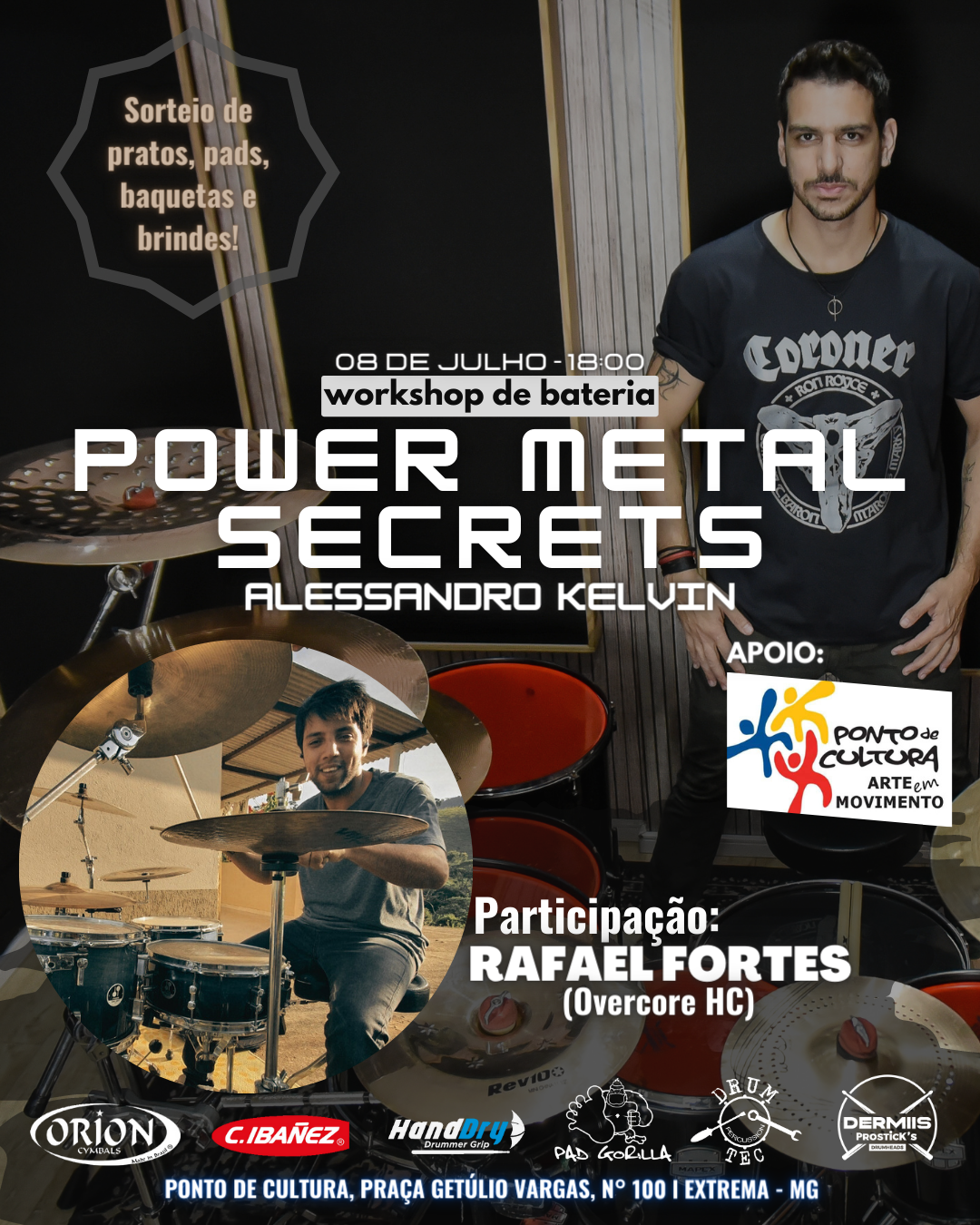 WORKSHOP – ALESSANDRO KELVIN (EXTREMA/MG)